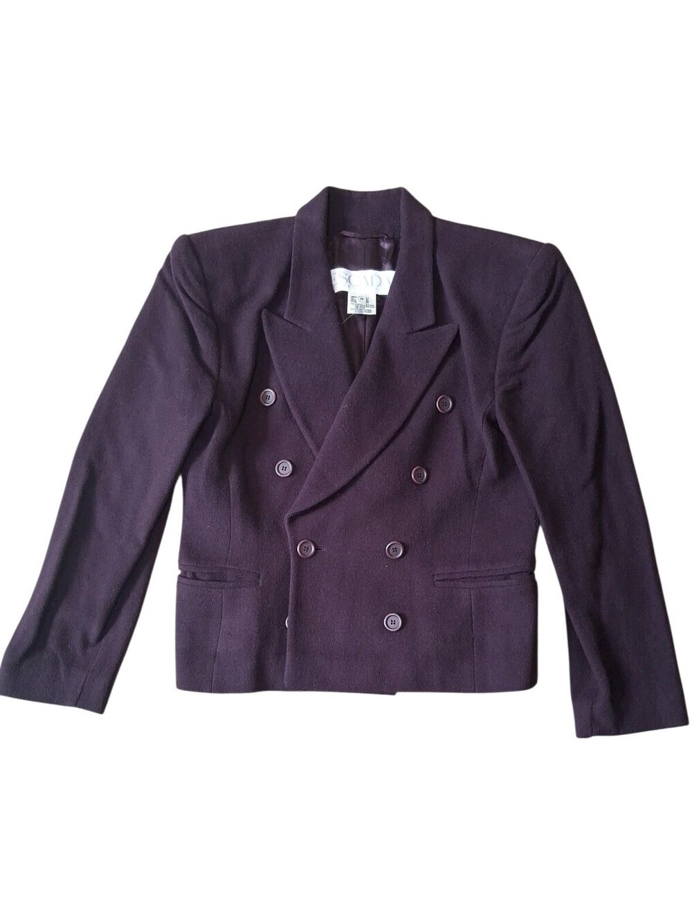 ESCADA Margaretha Ley Wool/Cashmere Crop Jacket US 6/EU 38